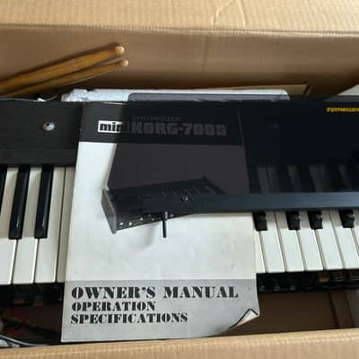 Korg MiniKORG 700S 37-Key Analog Synthesizer 1974 - 1979 - Black image 5