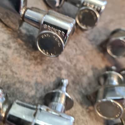 Vintage Grover USA Futura Pat Pending Machine Head Tuners 1960s image 2