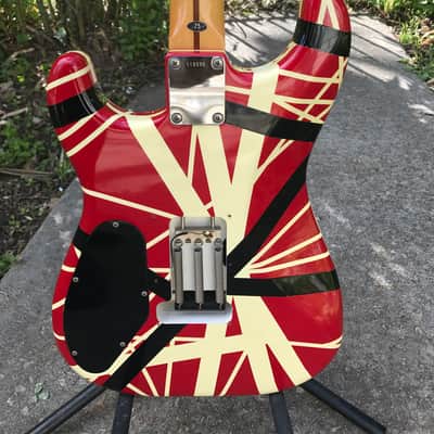 Tokai EVH Super Edition 1984 Black and Red Graphic image 8