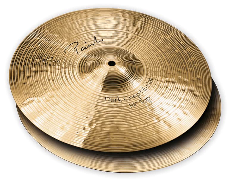 Paiste 14" Signature Dark Crisp Hi-Hat Cymbals (Pair) 2023 - Traditional image 1