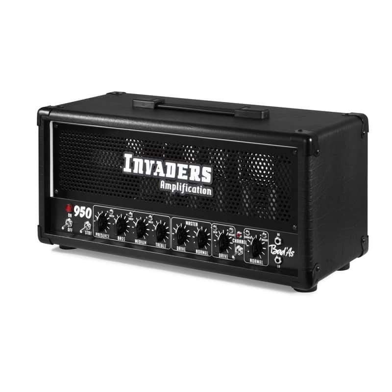 Invaders Amplification - Serie 9 - 950 Bad’As - 50W High Gain EL34 - Black Taurus image 1