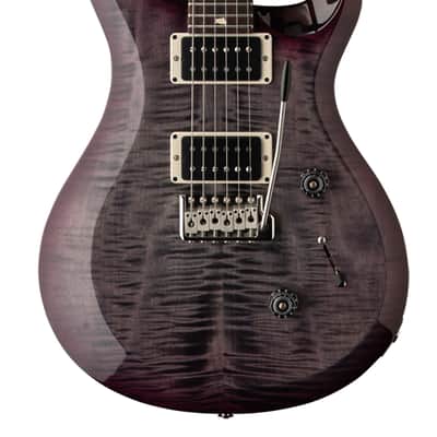 PRS S2 Custom 24 Faded Gray Black Purple Burst w/bag image 2