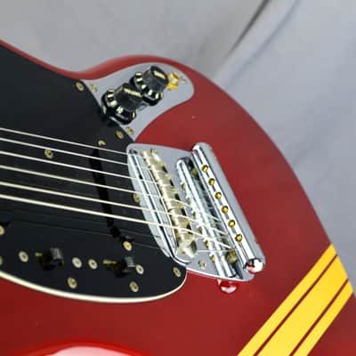FENDER  Mustang MG' Racing Competition 1977 - CAR Candy Apple Red - USA Import image 14