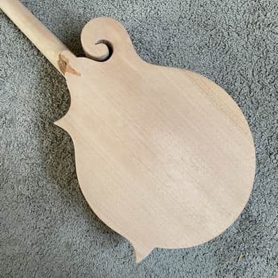 All Solid Mahogany 8 String Mandolin, Rosewood Fingerboard Neck image 5