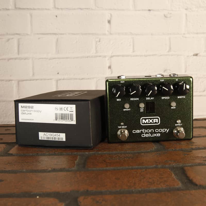 MXR M292 Carbon Copy Deluxe Analog Delay Pedal image 1