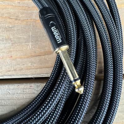 Warm Audio Premier Series 1/4" TS Instrument Cable - 25' 2020s - Black image 2