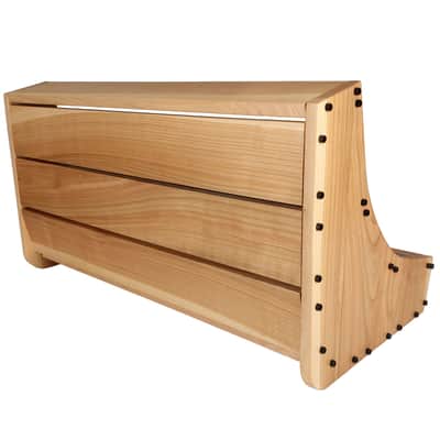 9U / 126hp Eurorack case MARIA • Rails + M3 nuts / Sweet cherry / Unpowered / Ready to ship image 4