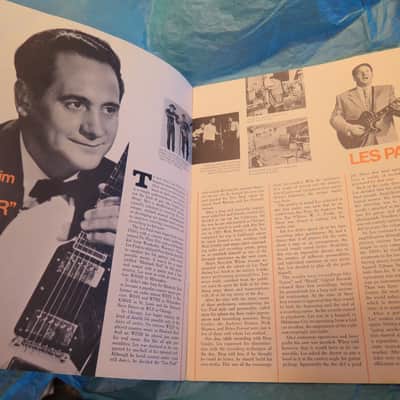 vintage 1968 Gibson Gazette catalog periodical Volume 8 No 2 Les Paul model reintroduction Barney Kessel artists gallery Larry Coryell paper case candy image 13