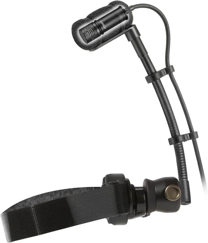 Audio-Technica Cardioid Condenser Microphone Cardioid Condenser Instrument Microphone (ATM350W) image 1
