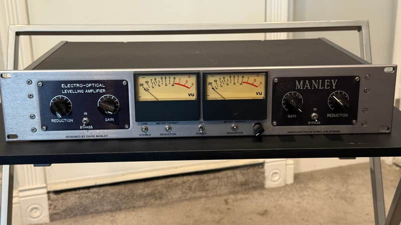 Manley Labs ELOP Dual Channel Electro-Optical Leveling Amplifier / Compressor 2000s - Purple image 1