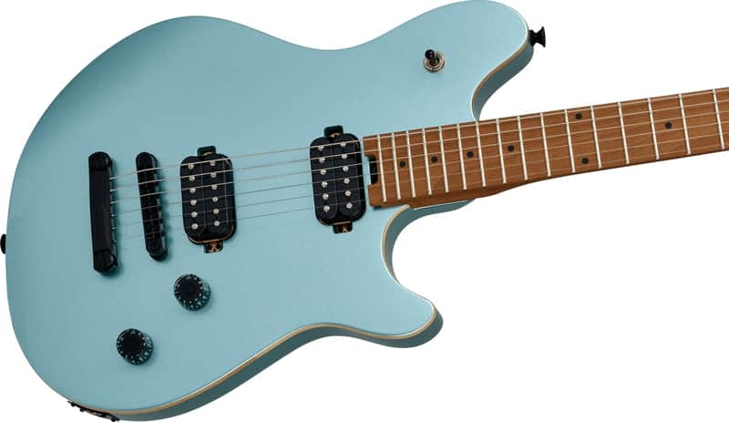 PRE-ORDER! 2025 EVH WOLFGANG STANDARD BAKED MAPLE T.O.M / SEA FOAM PEARL METALLIC image 1