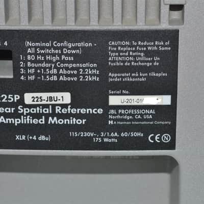 JBL Professional LSR25P Pair Near field Monitors Exc Sound detail & stereo separation - MADE IN USA! image 14