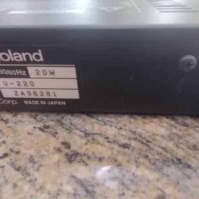 Roland U-220 RS-PCM Sound Module 1989 - 1992 - Black image 4