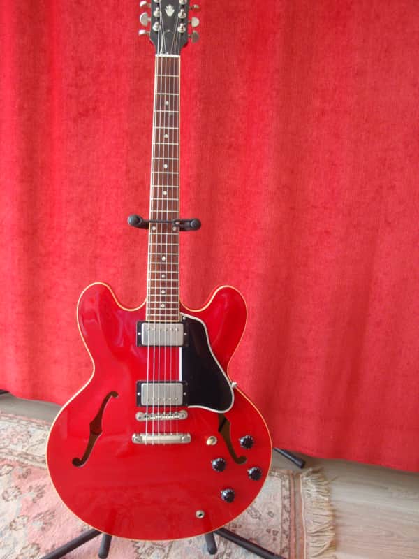 Gibson ES 335 Menphis Custom  2009 USA  Micros : Throbak SLE 101+ LTD