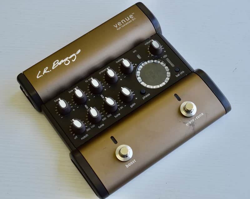 Used LR Baggs Venue DI Acoustic Guitar Preamp / DI / EQ / Tuner Pedal image 1