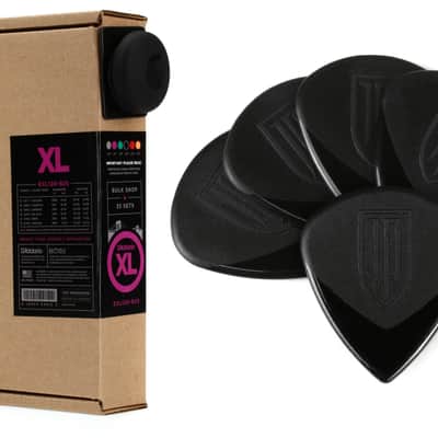 D'Addario EXL120 XL Nickel Wound Electric Guitar Strings - .009-.042 Super Light (25-pack)  Bundle with Dunlop 427PJP John Petrucci Jazz III Guitar Picks 1.5mm 6-pack image 1