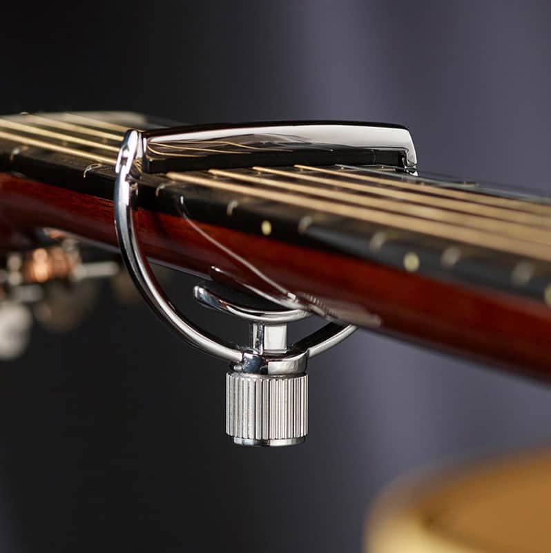 G7th Heritage Guitar Capo Style 1 STANDARD WIDTH - 71011 - Features ART (Adaptive Radius Technology) - Stainless Steel image 1