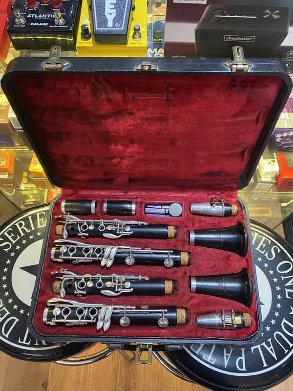 Boosey and Hawkes Imperial 926 Clarinet Bb and A Pair c1944 - Ebony image 1