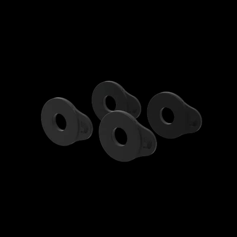 D'Addario Flex Lock Strap Block - Black image 1