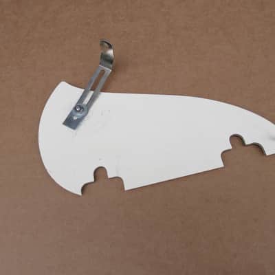 1960s Univox Black Guitar Pickguard W Bracket Semi Hollow Archtop Teisco Japan image 4