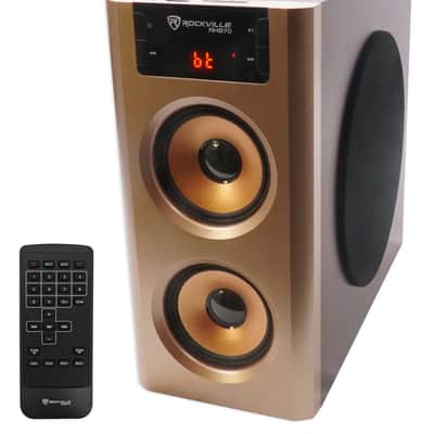 Rockville RHB70 Home Theater Compact Powered Speaker System w/ Bluetooth/USB/FM image 1