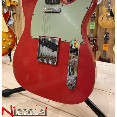FENDER 1963 Telecaster Relic 3A Rosewood Fingerboard, Fiesta Red Bild 5