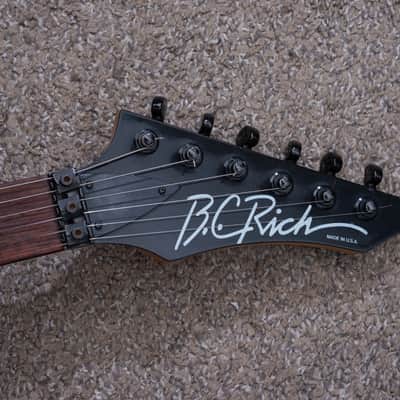 1987 B.C. Rich ST-III Natural Wood USA made w/ Edge trem image 7
