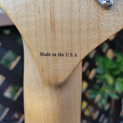 LAKLAND BASS - custom USA made 4 string, 35" scale, amazing A+++ burl maple top image 8