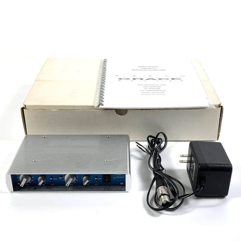 Grace Design Lunatec V2 dual Mic Preamp with Adaptor TGHM image 1