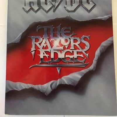AC/DC The Razors Edge Sheet Music Song Book Songbook Guitar Tab Tablature image 1