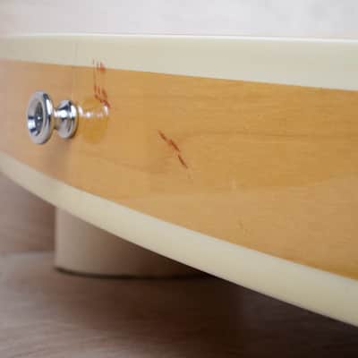 Gretsch 7607 Broadkaster Hollow Body 1975 Natural Filter'Tron Pickups Vintage USA w/ OHSC image 8