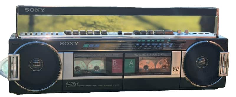 Sony CFS-W 90 👉 MINT Rare Vintage Cassette Deck Boombox Retro Japan Warranty image 1