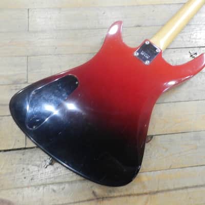 Quest p bass 1980-90s - Red image 8
