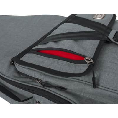 Gator Cases GT-ELECTRIC-GRY Transit Electric Guitar Bag - Light Gray - Open Box image 10