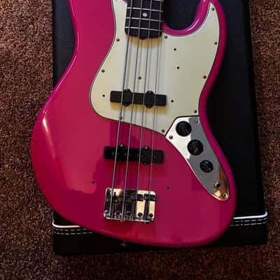 Fender Custom Shop Time Machine Journeyman 1965 Jazz Bass, Faded Dakota Red Rosewood image 14