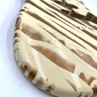 Warmtone Custom Guitars Strat Style “Cappuccino Swirl” Guitar Body-Nitro Relic image 11