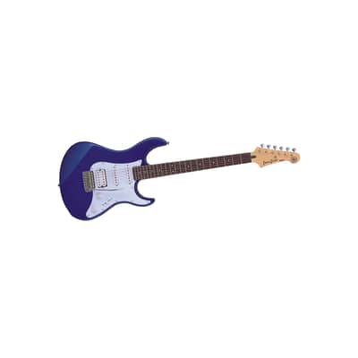 Yamaha PAC012 Pacifica Double Cutaway Electric Guitar, Dark Blue Metallic image 2