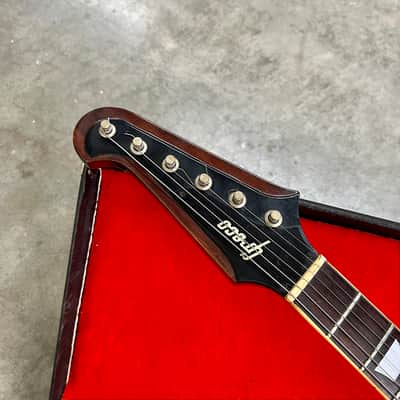 Greco Firebird V 1978 Tobacco sunburst bicentennial original vintage MIJ Japan fujigen image 7