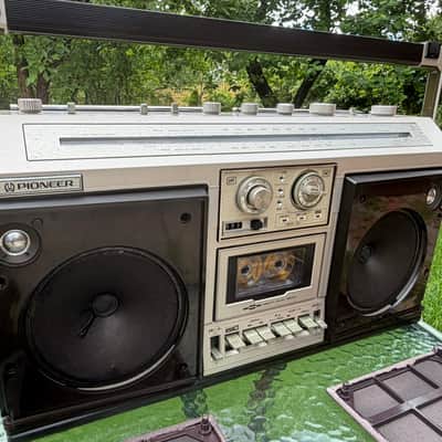 PIONEER SK-80TV Rare Vintage Stereo Cassette Boombox Japan 100V Warranty image 4