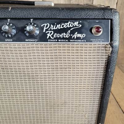 Fender Princeton Reverb AA764 1967 Modified and Serviced - Black image 13