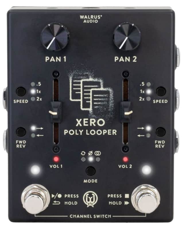Walrus Audio Xero Polylooper Black "Free Shipping in the USA". image 1