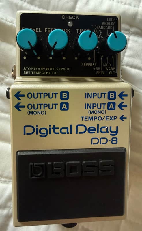 Boss DD-8 Digital Delay 2019 - Present - White