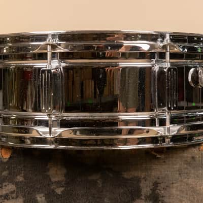 Vintage Rogers 5x14 Chrome R-380 Snare Drum image 5