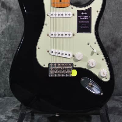 Fender Vintera II Road Worn '60s Stratocaster Black w/ HSC & FREE Same Day Shipping image 1