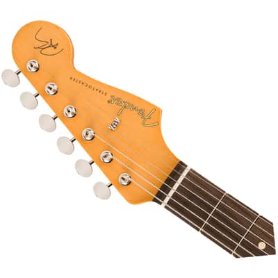 Used Fender Robert Cray Signature Stratocaster - Inca Silver w/ Rosewood FB image 4