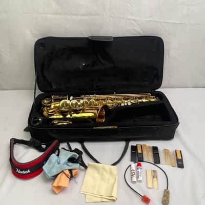 Selmer Sax-Paris 52JU Series II Jubilee Super Action 80 Alto Saxophone Gold Lacquer Made in France image 2