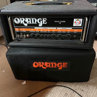 Orange Dual Dark 50 2-Channel 50-Watt Guitar Amp Head 2014 - 2023 - Black image 1