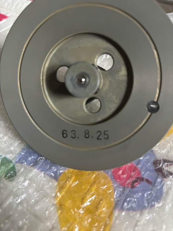 Fostex A8 capstan flywheel image 1