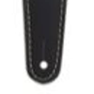 Gibson Handmade Split Diamond Guitar Strap, Black image 2