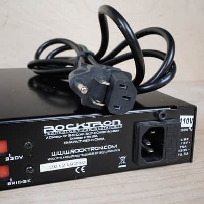 Rocktron Velocity 300 Rackmount Stereo Power Amp or Dual Mono image 5